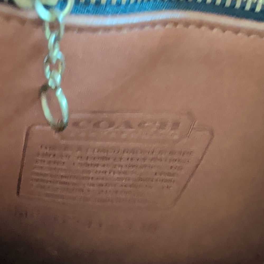 Coach Leather Drawstring Backpack in Rich Brown - Picture 8 of 13